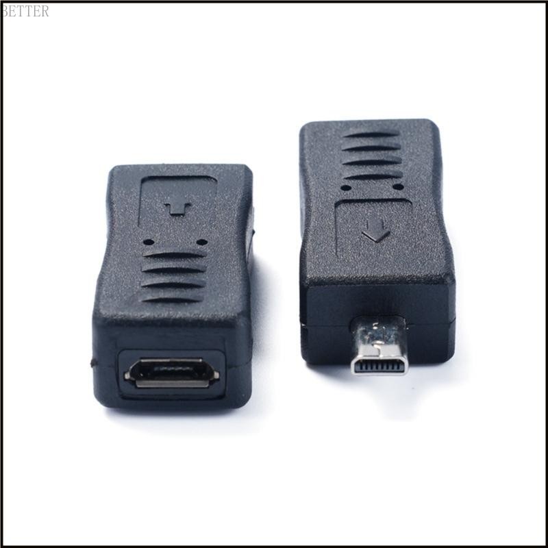 Bett USB 5Pin to Mini B 8Pin Adapter Female to Mini 8Pin Male Connection