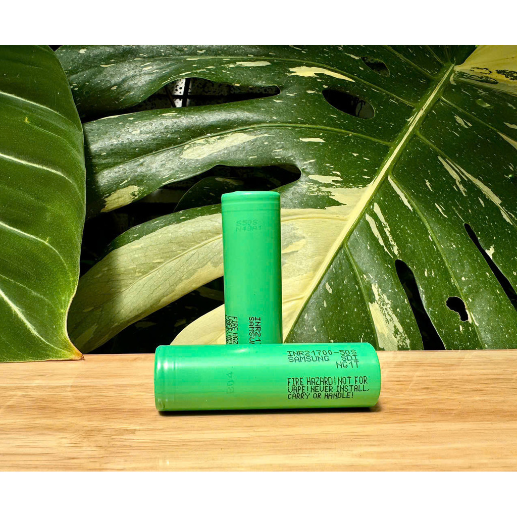 เซลล์ Samsung 50s 21700 ถอดเครื่อง 45A Discharge current เชี่ยวชาญในการคายสูง ตกลง ตกลง