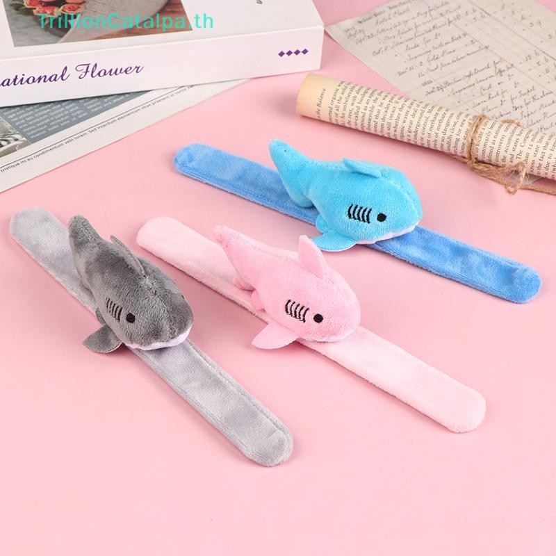 TrillionCatalpaน่ารักPlushสายรัดข้อมือตุ๊กตาสัตว์Slapสร้อยข้อมือSlapแหวนSlap Bandสําหรับเด็กParty FavorของขวัญวันเกิดTH