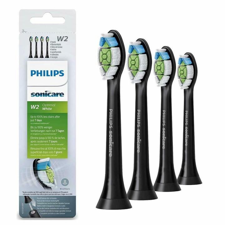 สําหรับหัวแปรงสีฟันทดแทน Philips Sonicare W2 ของแท้ HX6064/65 แพ็ค 4/8