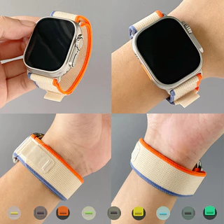 สายไนล่อน Trail Loop for Iwatch 49mm 45mm Ultra/ Ultra/SE 3 2 Apple Watch Series 11 10 9 8 7 6 38mm 40mm 41mm 42mm 44mm