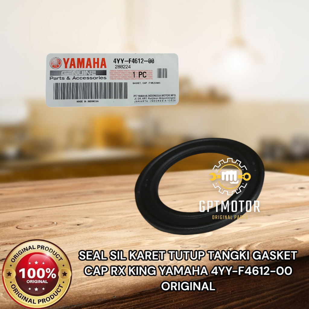 ซีลยาง TANK CAP GASKET CAP RX KING YAMAHA 4YY-F4612-00 เดิม