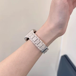 เคสซิลิโคนอ่อนนุ่มน่ารัก + สายเรซิ่นบางสําหรับ Xiaomi Redmi Watch 5 Active สร้อยข้อมือสาย Redmi Watch 5 Lite เปลี่ยนสายนาฬิกา