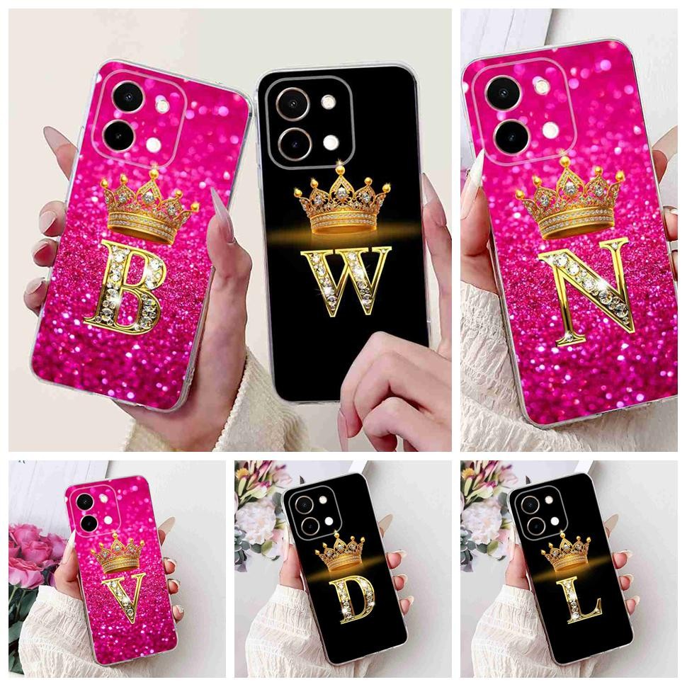 สําหรับVivo Y28 4Gกรณีแฟชั่นซิลิโคนTPUโทรศัพท์ปกหลังสําหรับVivo Y 28 Y28 4G V2352 กรณีProtectors