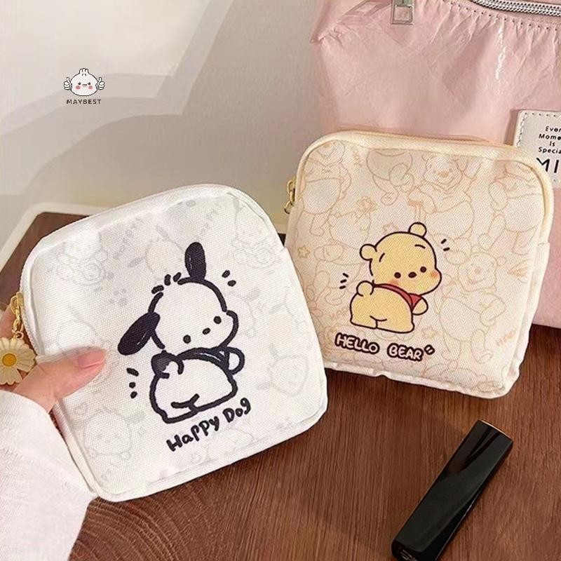 {maybest} Kawaii Pochacco ผ้าอนามัยเก็บสาวน่ารักนักเรียนระยะเวลาสรีรวิทยาสุขาภิบาลแบบพกพาผ้ากระเป๋าของขวัญ {TH}