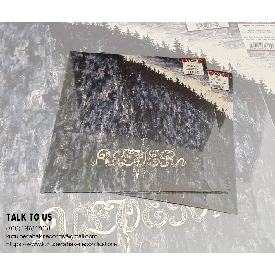 Ulver - Bergtatt (12" ไวนิลสีแดงเลือด)