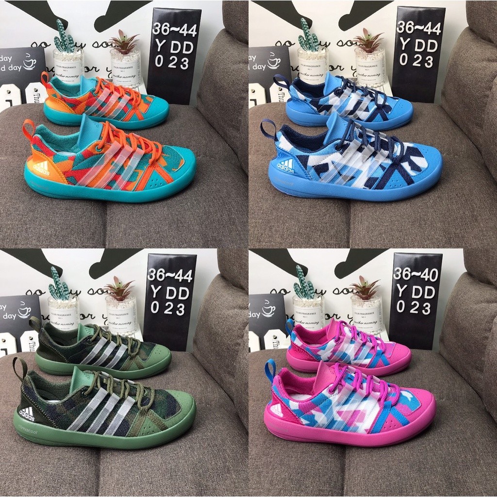 Adidas [New listing] Climacool Boat Lace Graphic leisure non-slip wading shoes hiking shoes sports shoes