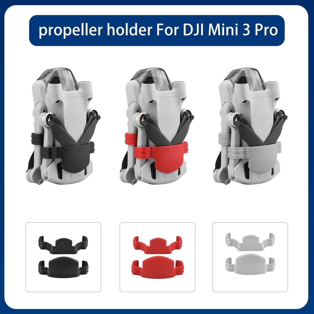 Propeller Holder for DJI Mini 3 PRO Propellers Stabilizer Protector Belt Drone Props Fixed Mount Guard Drone
