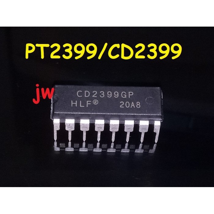 CD2399 PT2399 Audio Digital Echo โปรเซสเซอร์ DIP16