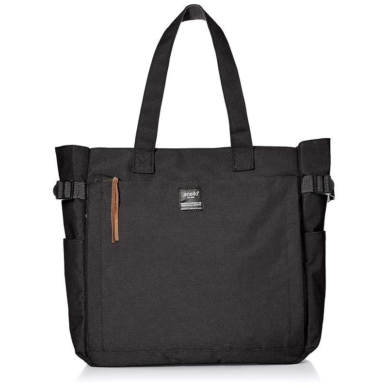 [Anello] 10-Pocket Tote Bag POST AT-C3132 Black