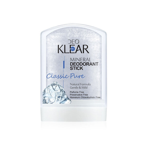 DEOKLEAR Classic Pure Mineral Deodorant Stick 60g  [8850567161346]