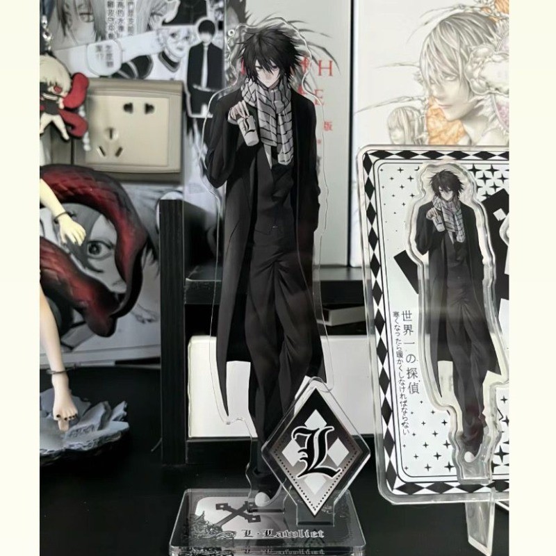 สแตนดี้อะคริลิค รูปการ์ตูนอนิเมะ Death Note สําหรับตกแต่งห้อง