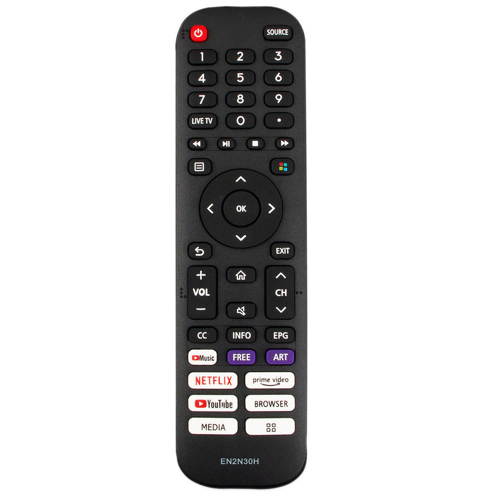 ใหม่ EN2N30H สําหรับ Hisense 4K LCD สมาร์ททีวีรีโมทคอนโทรล EN2Q30H EN2G30H 55H6G