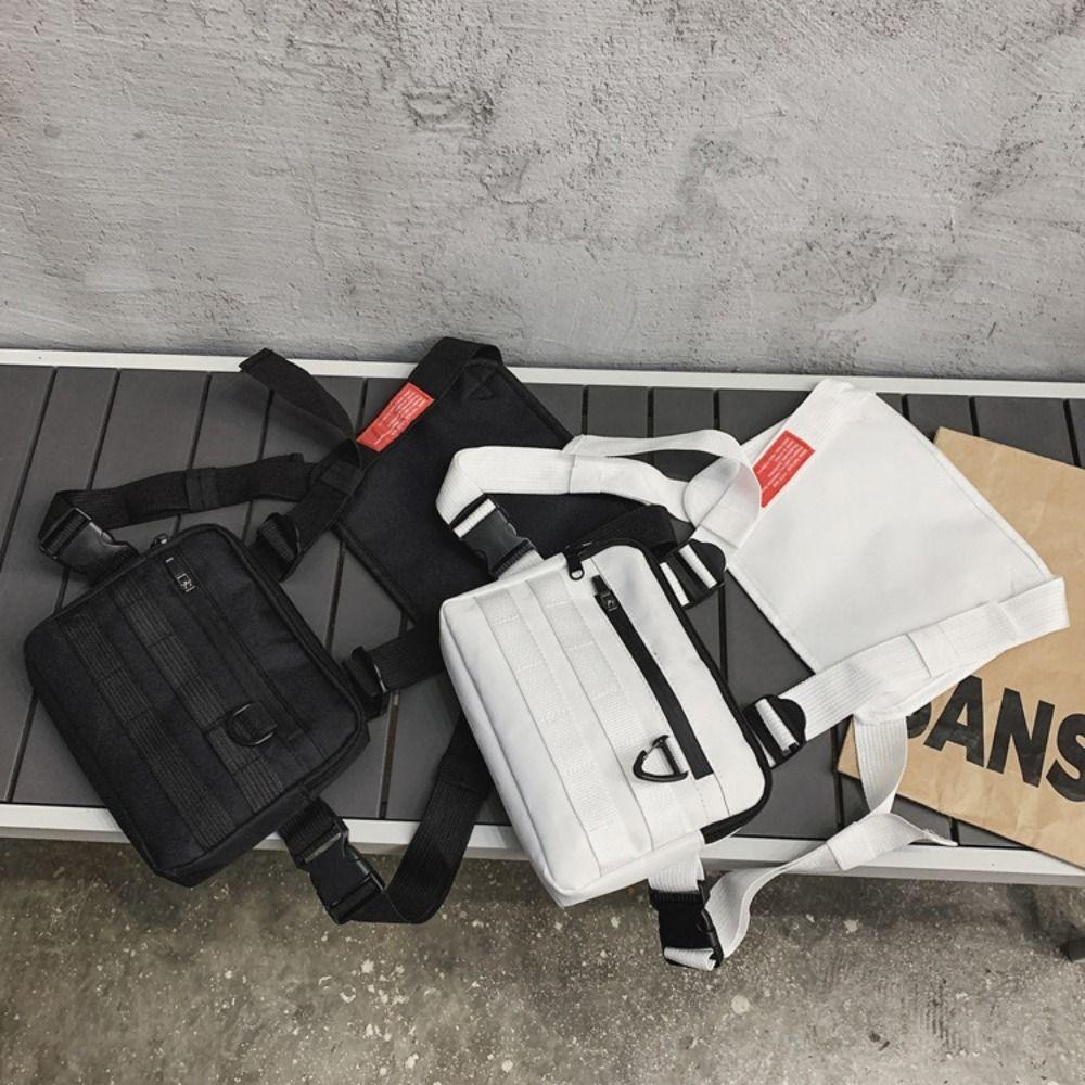 Rose Men 's Chest Rig Bag, Wear resistant Vest Bag, กันน ้ ําความจุขนาดใหญ ่ ชาย Fanny Pack