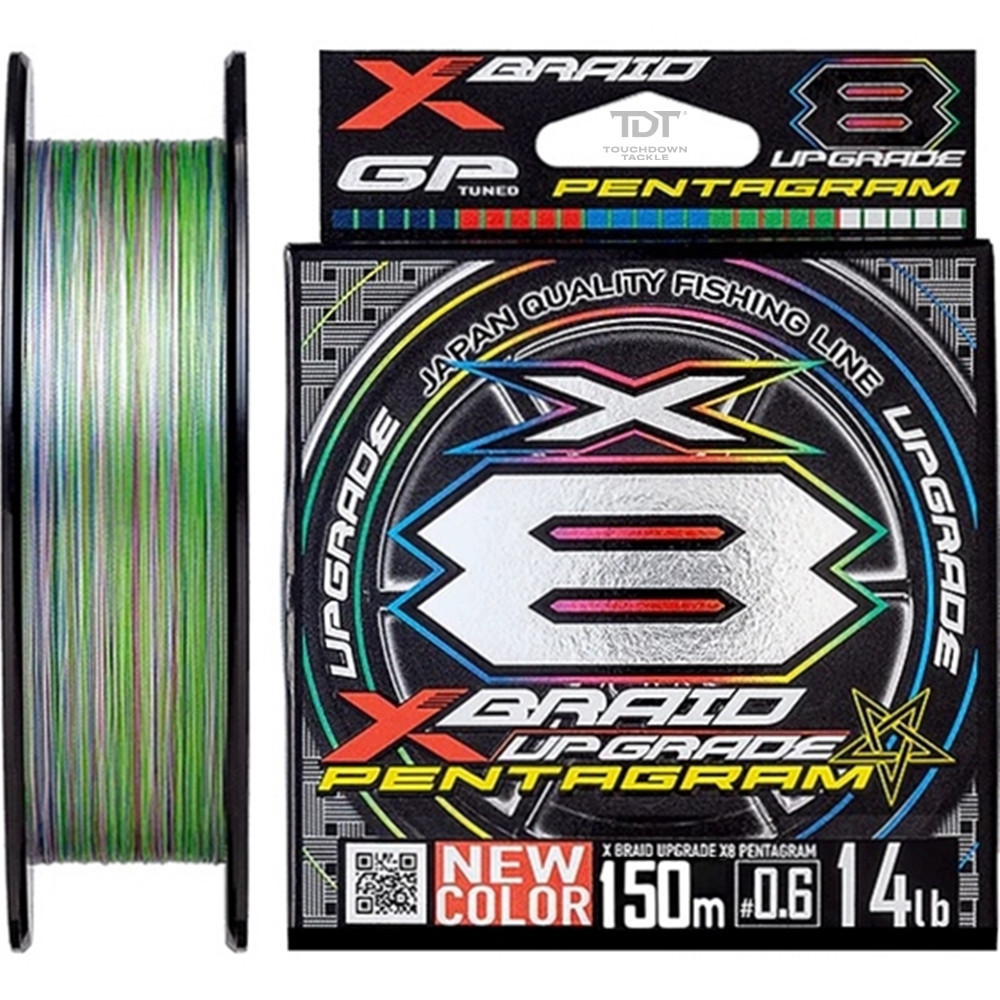 สายตกปลา YGK X-BRAID PENTAGRAM X8   *** สาย PE YGK ของแท้ญี่ปุ่น 100% ***