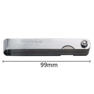 ฟีลเลอร์เกจ 26 ใบ ฟิลเลอร์เกจ ตัวตั้งวาล์ว ตั้งวาล์วไอดี ไอเสีย Feeler Gauge ลูกบ๊อกถอดน็อตคลัช 4 เขี้ยว