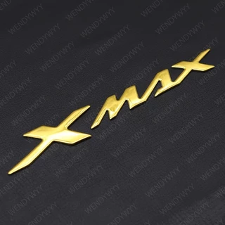 สติกเกอร์ตราสัญลักษณ์ 3D กันน้ํา สําหรับติดตกแต่งล้อรถมอเตอร์ไซค์ YAMAHA XMAX 300 250 400 125 2 ชิ้น