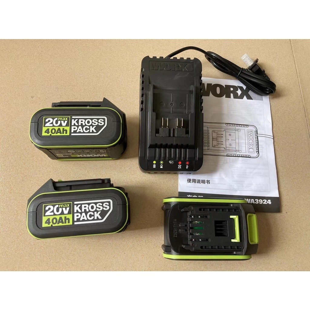 ....WORX WORX WA3016 Big Foot Board 4.0 เครื่องมือเจาะมือแบตเตอรี่ Universal WU279/388/808// Charger