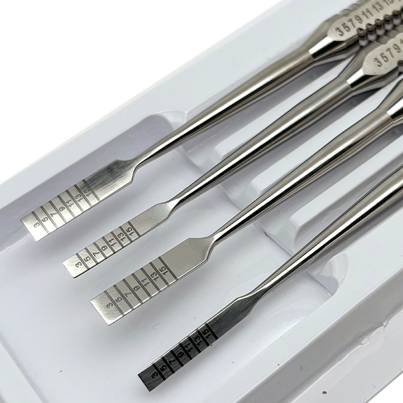เครื่องมือทันตกรรม สิ่วเคลือบฟัน แบบพิเศษ 4 ชิ้น ต่อชุด