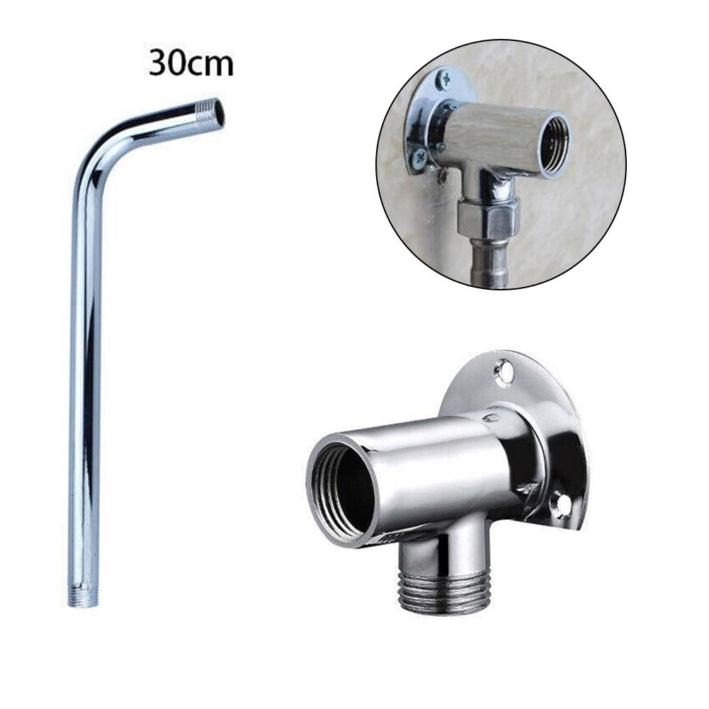 【 Good 】 แขนฝักบัวสแตนเลสด ้ านล ่ างท ่ อติดผนังหัวฝักบัวขยายแขน