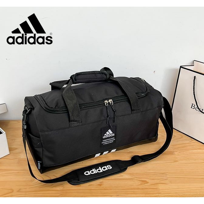 Adidasกระเป๋าเดินทางแฟชั่นความจุขนาดใหญ่สำหรับผู้ชายและผู้หญิง(ความกว้าง45ซม.สูง23ซม