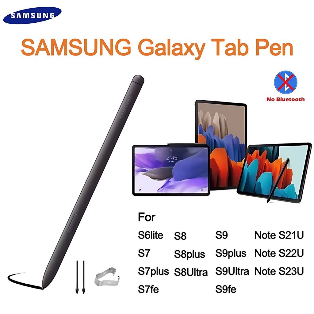 ปากกาสไตลัส แท็ปเล็ต แบบเปลี่ยน สําหรับ Samsung Galaxy S6/S7/S8/S9/S7+/S8+/S9+/S7FE/S9FE/S8U/S9U/Not