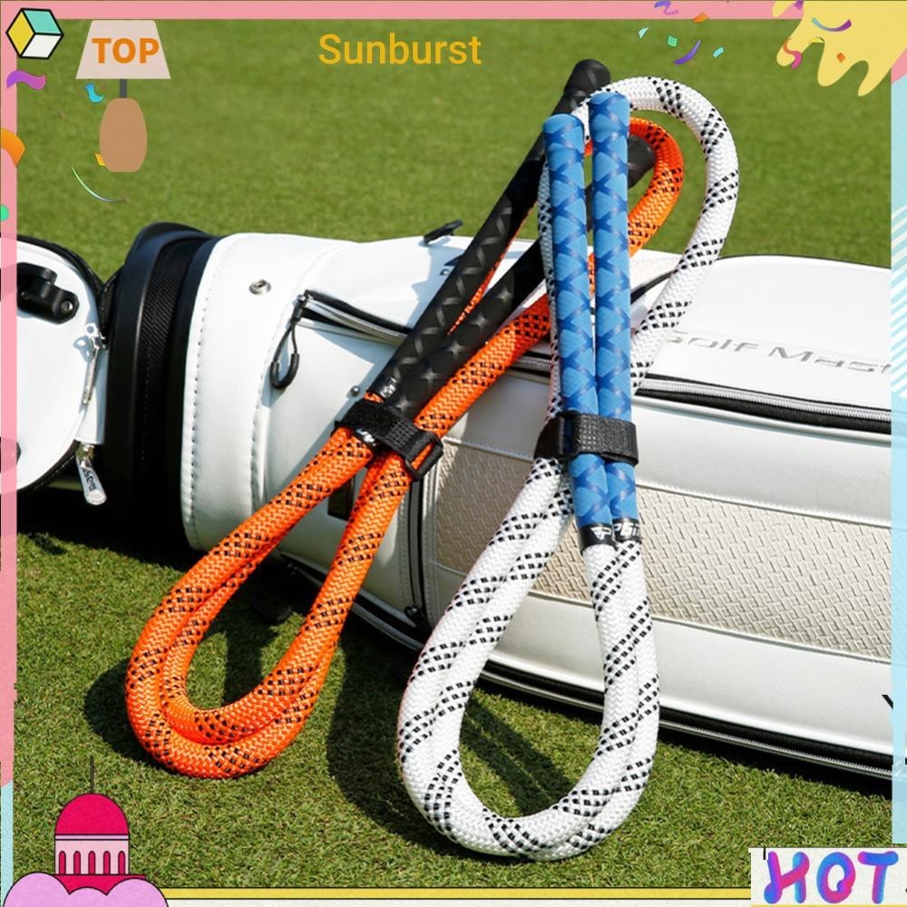 [Sunburst11.th] เชือกสวิงกอล์ฟ กันลื่น แบบพกพา อุปกรณ์เสริม สําหรับฝึกตีกอล์ฟ