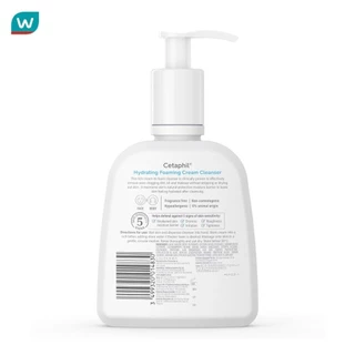 Cetaphil เซตาฟิล ไฮเดรติ้ง โฟมมิ่ง ครีม คลีนเซอร์ 236 มล. คลีนเซอร์เนื้อครีม