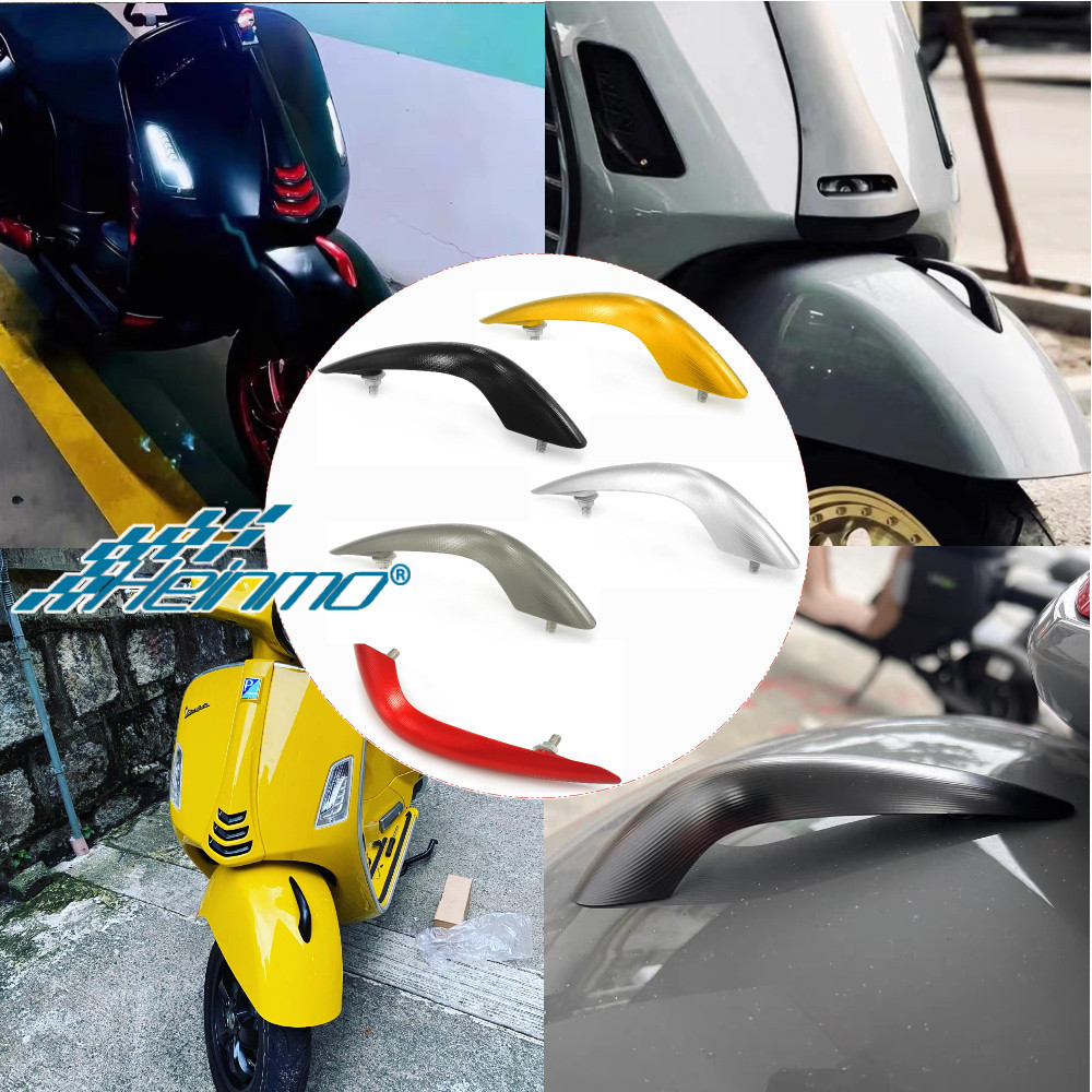 บังโคลนหน้า จมูก อลูมิเนียม CNC สําหรับ VESPA GTS GTV250 300 2013-2020