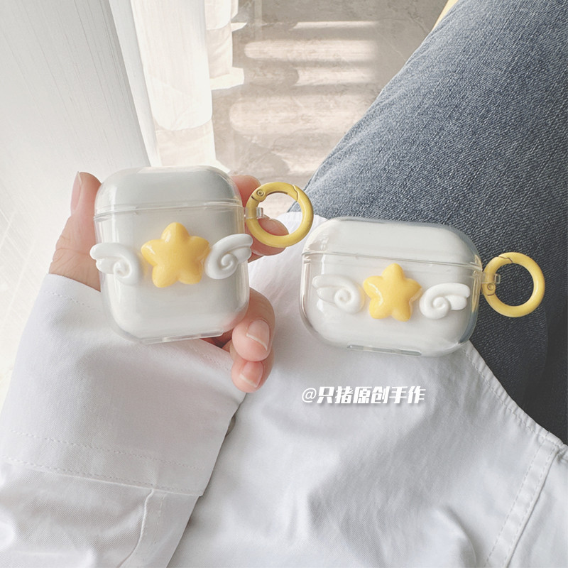 【คุณภาพดี】เคสซิลิโคนใส ลายก้อนเมฆ สําหรับ Edifier W220T W320TN X2S X3 X3 Lite TWS1 PRO2 W100T