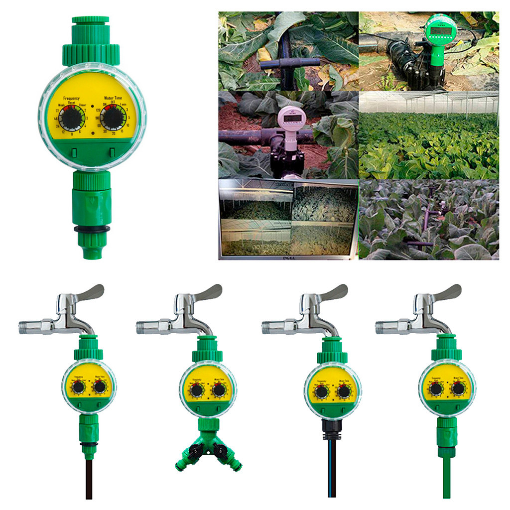 เครื่องตั้งสปริงเกอร์ Water timer เครื่องตั้งเวลารดน้ำต้นไม้อัตโนมัติ ตั้งความที่ในการรดน้ำได้ และตั้งเวลาในการเปิดน้ำได