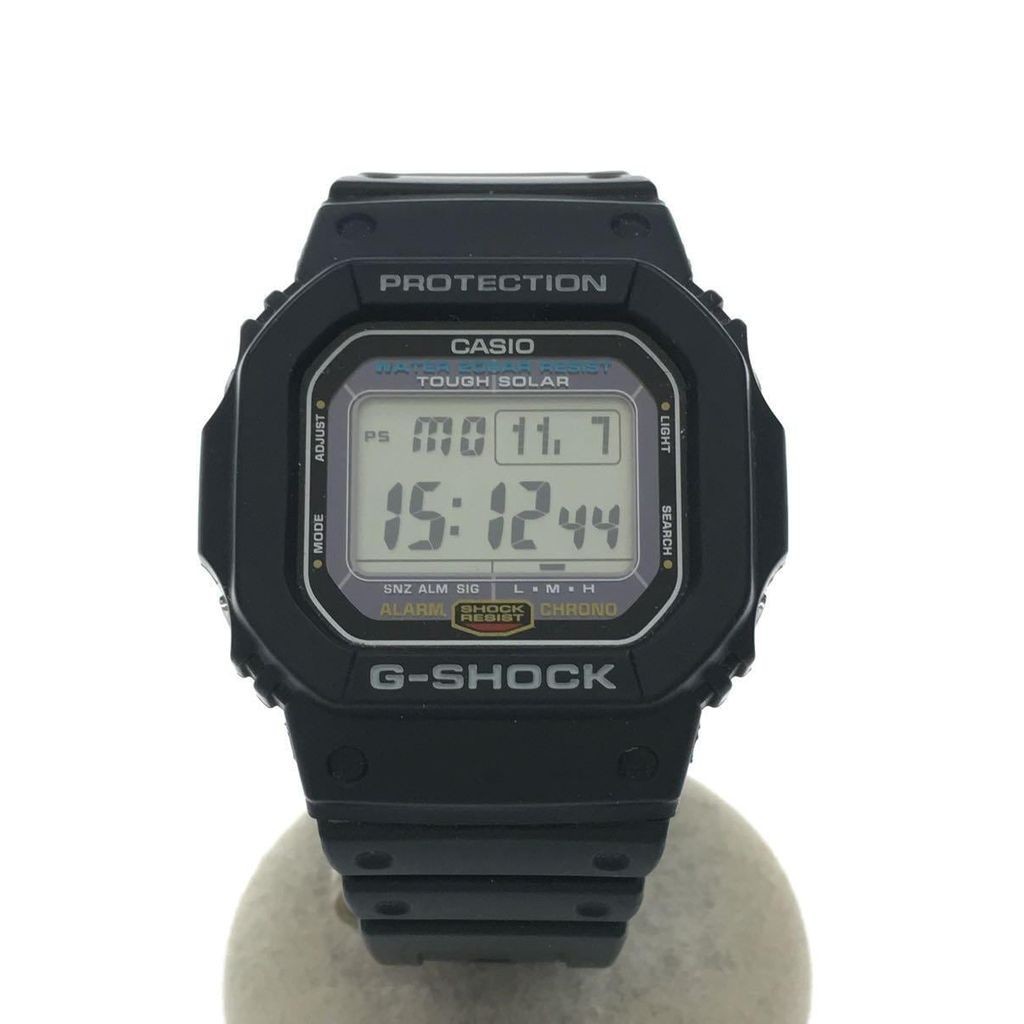 CASIO Wrist Watch G-Shock Black Men's Solar Digital Direct from Japan Secondhand