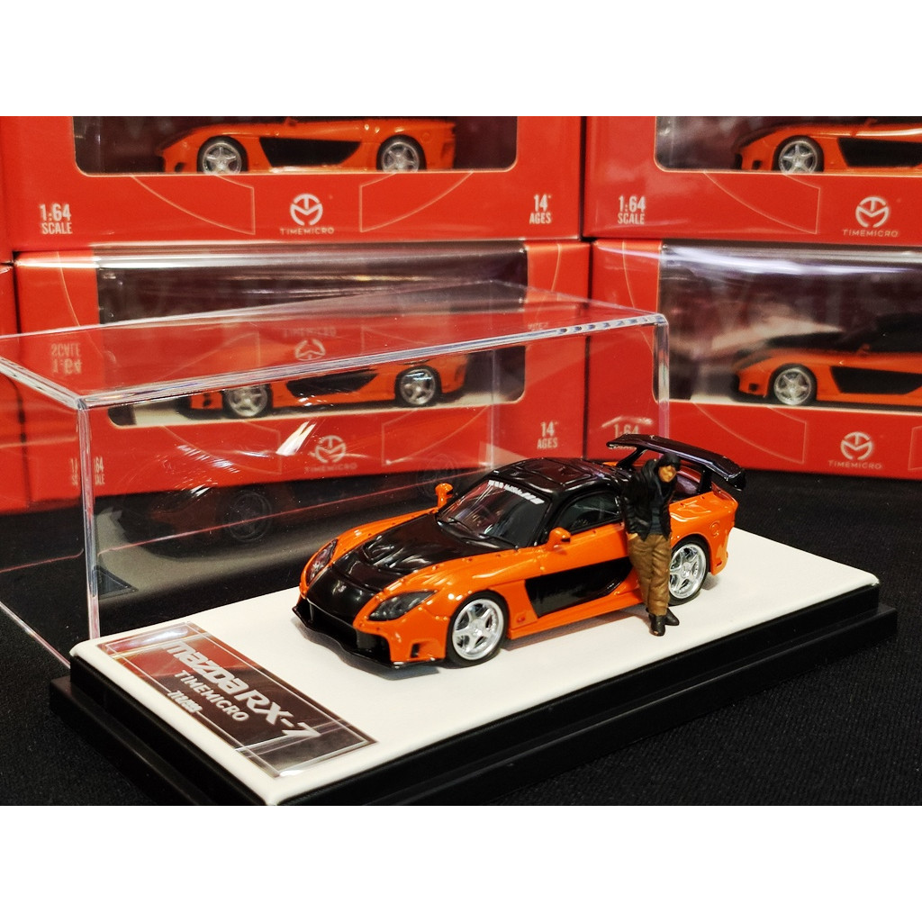 โมเดลรถเหล็ก โมเดลรถRX7 Mazda RX7 Vieldside Fortune ฮาน Han's ขนาด สเกล scale 1:64 1/64  โมเดลรถของข