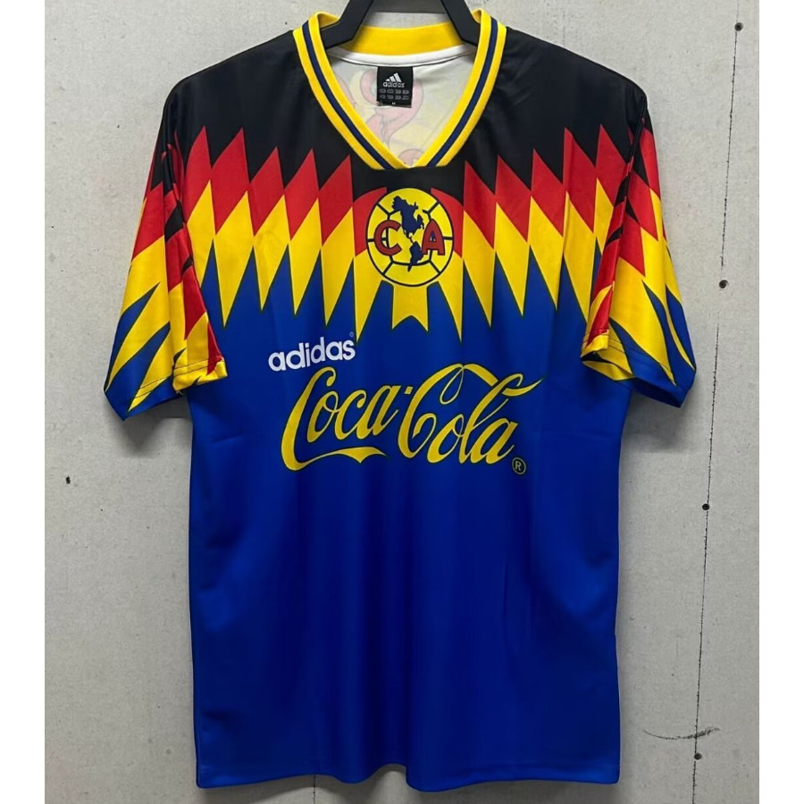 เสื้อกีฬาแขนสั้น ลายทีมชาติฟุตบอล AmeriCorps 1995 AAA แห้งเร็ว สไตล์วินเทจ สําหรับผู้ชาย ไซซ์ S-XXL