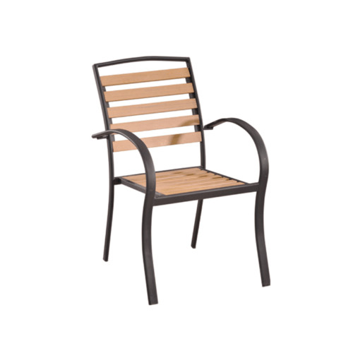 AJuShop Delicato เก้าอี้สนาม  ขนาด56×68×87ซม.รุ่น HB02 สีไม้ **ถูกมาก