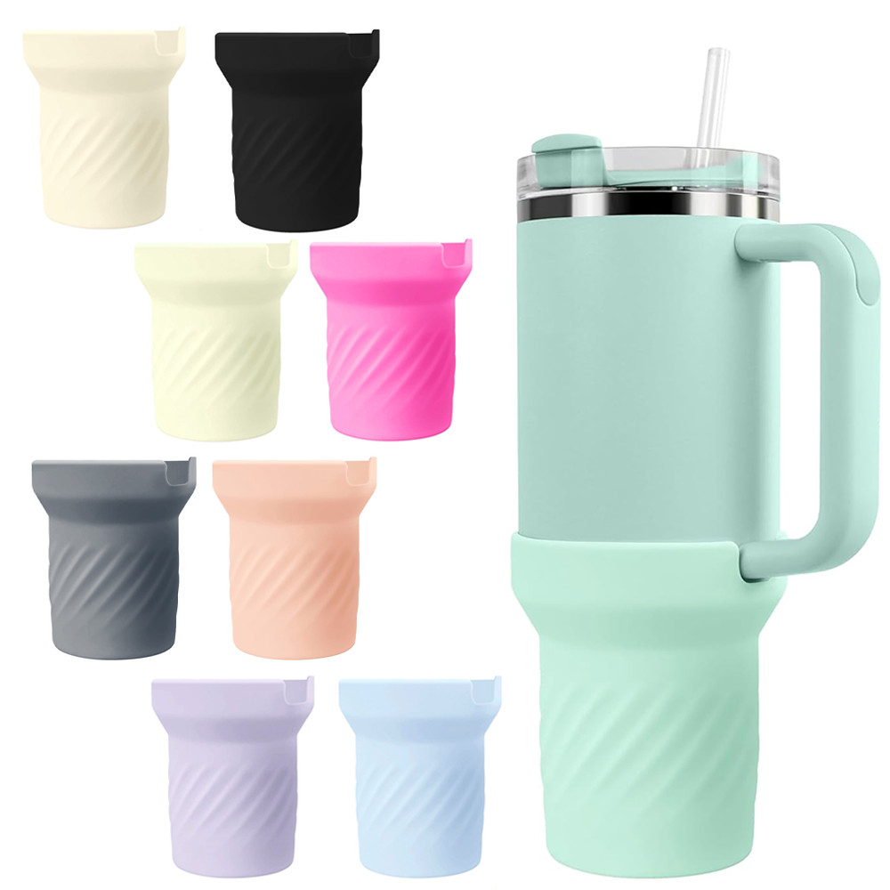 บูทซิลิโคน อุปกรณ์เสริม สําหรับ for Stanley Cup 40oz 30oz Quencher Stanley H2.0 Quencher Adventure Tumbler