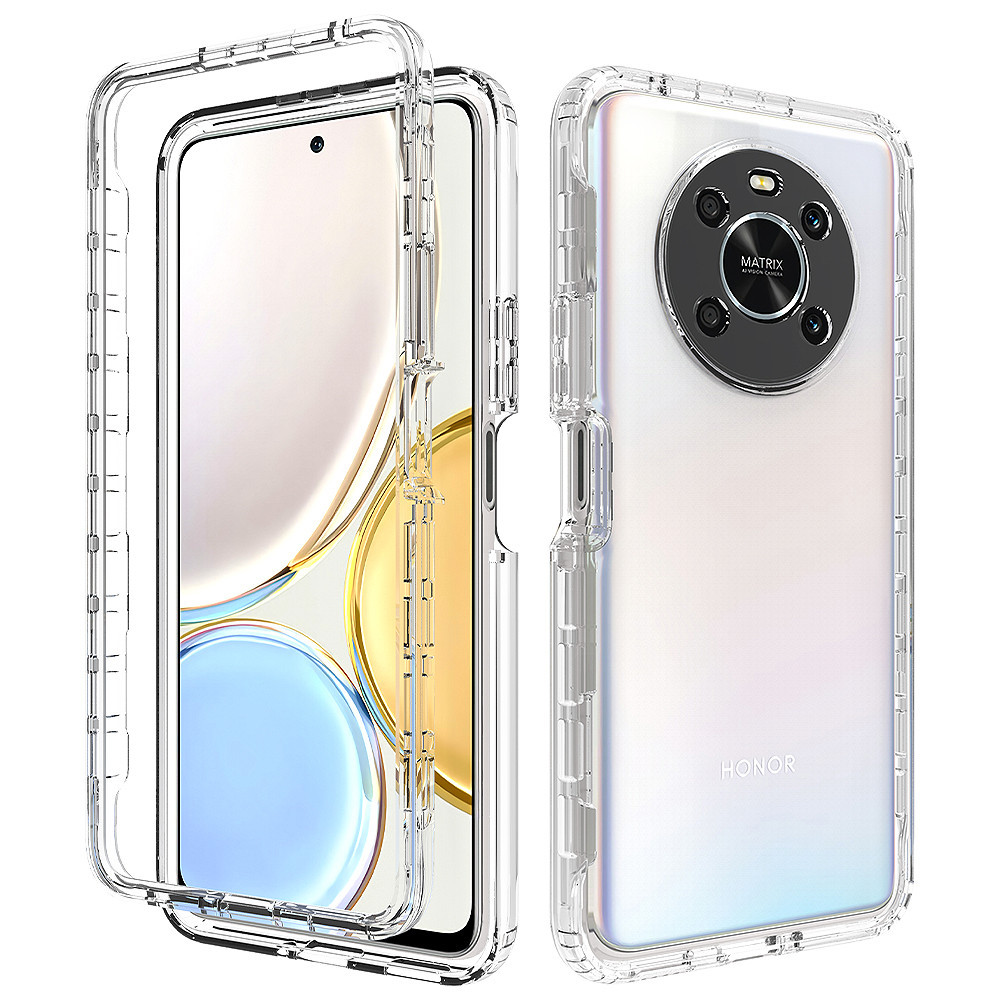 Full Transparent Phone Case For Huawei Honor X7 X8 X9 5G Nova 9 SE 7i Shockproof Bumper Soft Silicone Back Cover for Huawei Y7A Y9A Y9S Mate 40 Pro P40