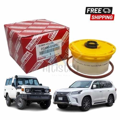 TOYOTA LAND CRUISER HZJ76/HZJ78/VDJ76/VDJ78/VDJ200, LEXUS LX450D VDJ201 FUEL FILTER (23390-5070)