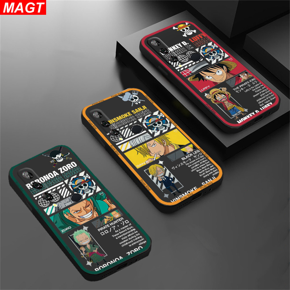 เคส Huawei P30 Lite Nova 5T Nova 3i Nova 7i Y6P Y7A Y6 Pro Y7 Pro 2019 Y9S King of Thieves Illustration Cartoon Luffy Zoro Case MAGT