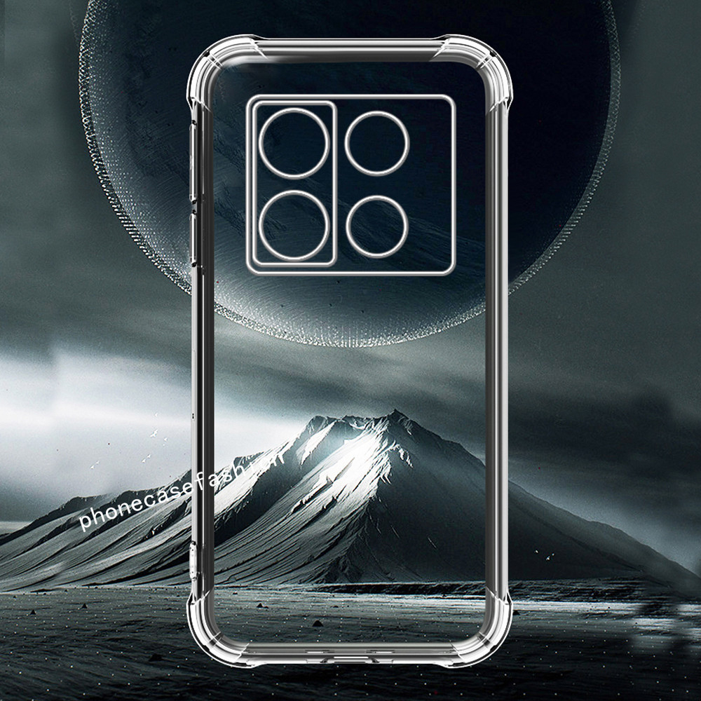 เคสโทรศัพท์ใสสําหรับinfinix Note 40 pro plus Note40 Note40pro Note40pro + 4G 5G 2024 โปร่งใสกันกระแทกปลอกป้องกันกล้องฝาครอบ ราคา ถูกที่สุด ดีลบีเคเค แกลเลอรีภาพที่ 4