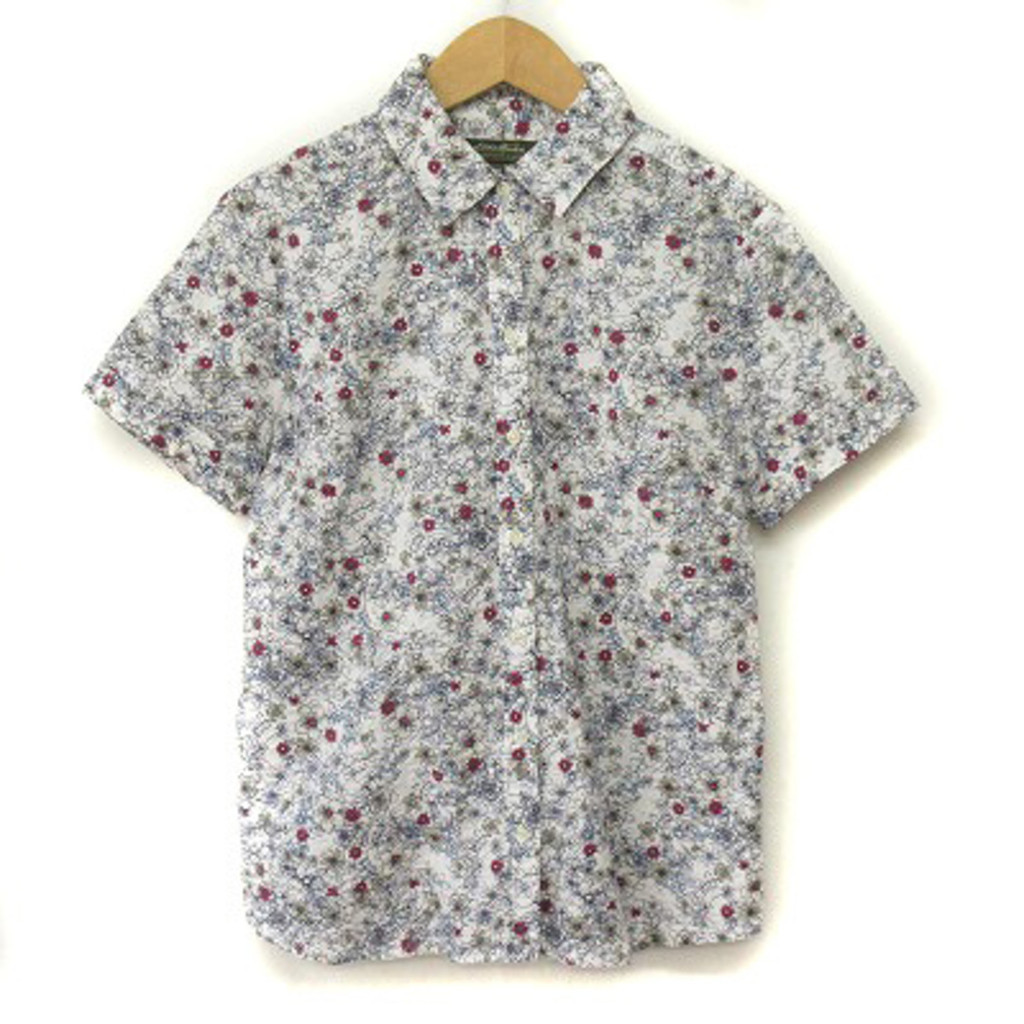 Eddie Bauer EDDIE BAUER Short Sleeve Floral Shirt Blouse Direct from Japan Secondhand