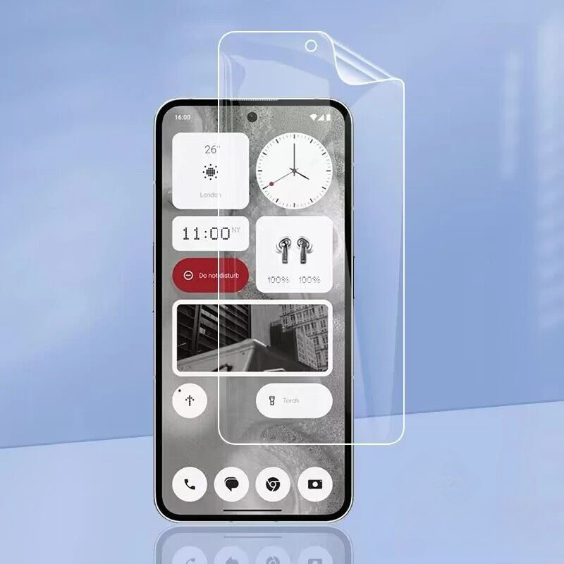 ฟิล์มไฮโดรเจลนิ่ม กันรอยหน้าจอ สําหรับ Nothing Phone 1 Nothing Phone 2 Phone 2A