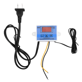 XH-W3002 AC 110-220V อุปกรณ์เทอร์โมมิเตอร์ดิจิตอลสําหรับควบคุมอุณหภูมิมีไฟ รุ่นอัพเกรดพร้อมปลั๊ก