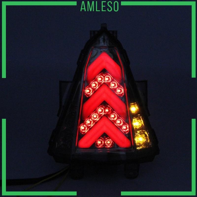 [Amleso] ไฟท้ายรถจักรยานยนต์ LED 12V สําหรับ R15 2014-2016