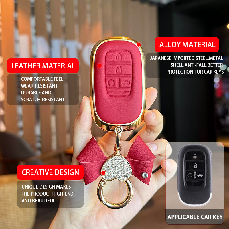 เคสกุญแจ HONDA CRV XRV HRV Civic Fe 2022 - 2025 ปลอกกุญแจ