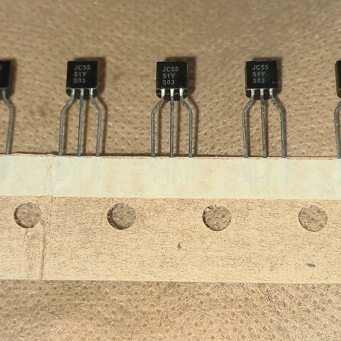 2N5551 เดิมบน SEMI JC5551 2N 5551 JC2N551 ทรานซิสเตอร์ TR ORI Original A Fajar Electro 2