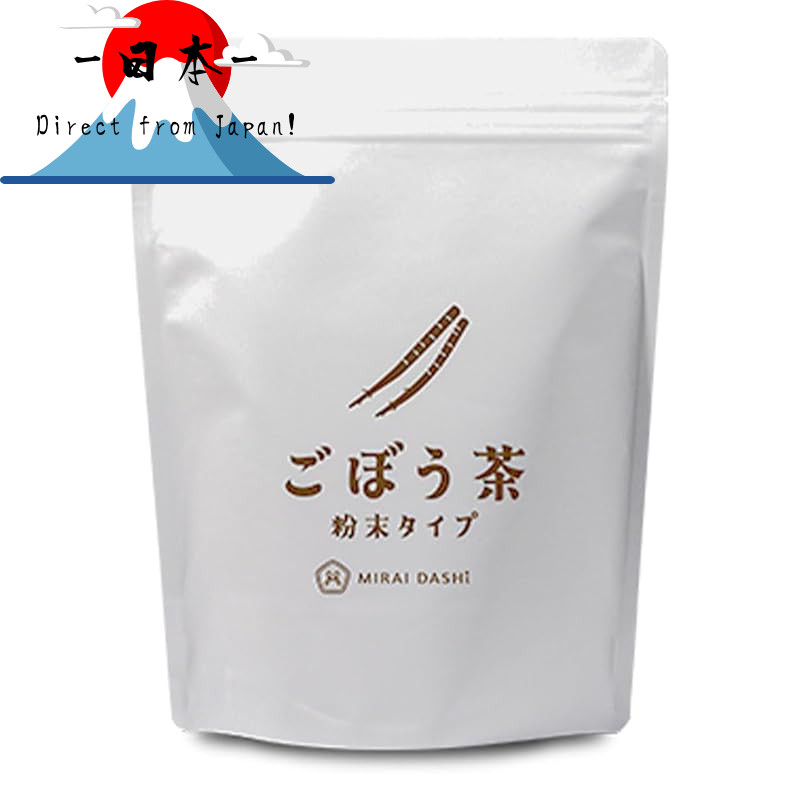 [Direct from Japan]
MIRAI DASHi Burdock Tea Domestic Whole Powder 100% Domestic Burdock 70g Powder A