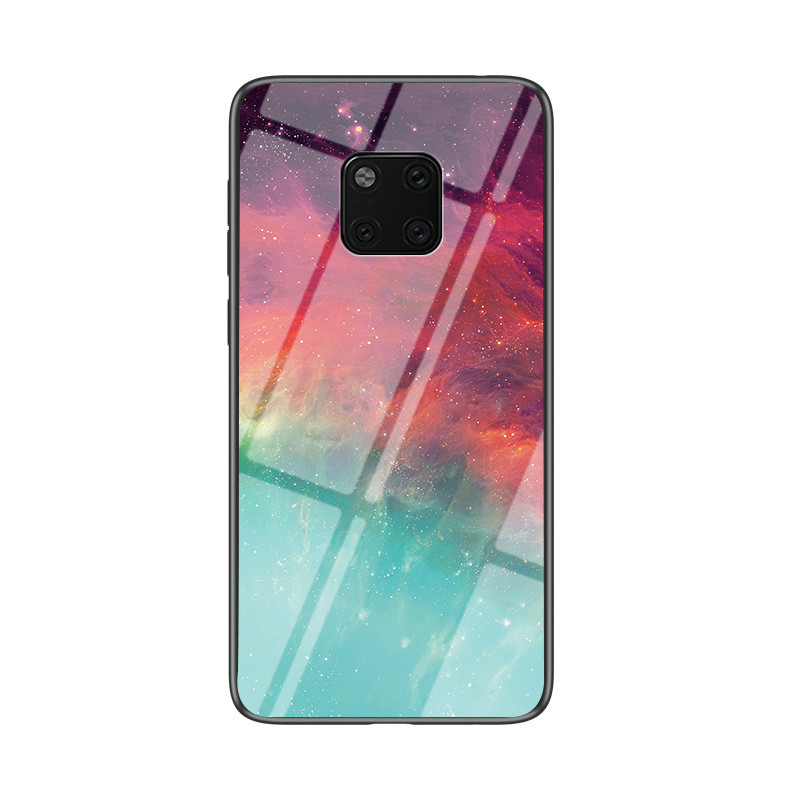สําหรับ Huawei Mate 20 Pro, เคสโทรศัพท์กระจก Starry Sky, ฝาครอบป้องกันกระจกป้องกันการระเบิดคุณภาพสูง