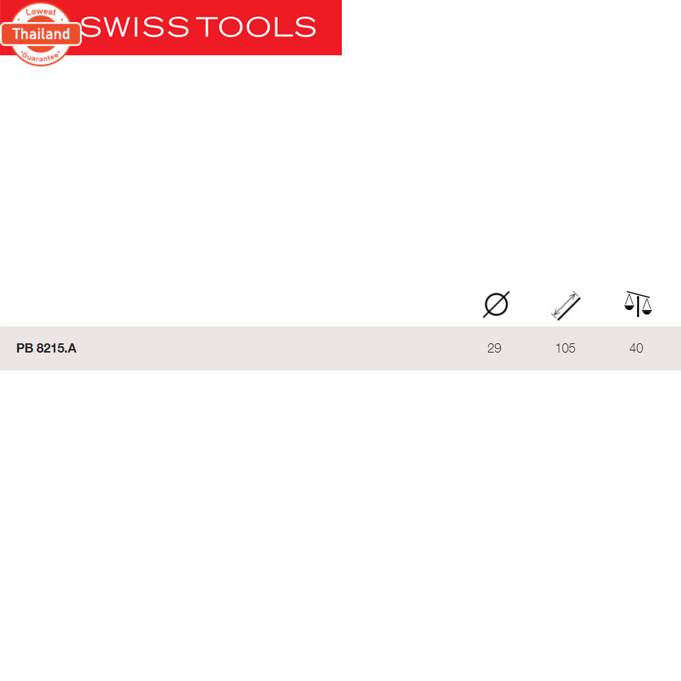 PB Swiss ด้ามไขควง SwissGrip PB8215.A