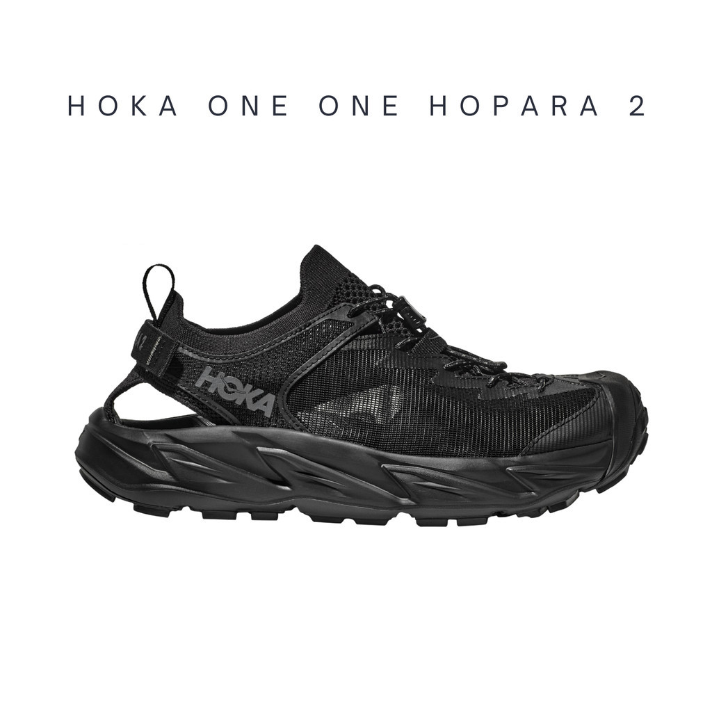 [พร้อมส่ง] HOKA ONE ONE HOPARA 2 Women Black/Black 1147670-BBLC